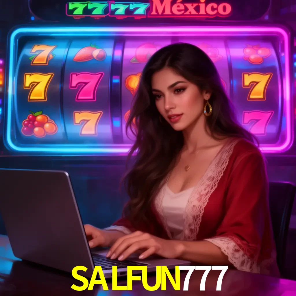 SALFUN777 Slots - tragamonedas, RTP y control Tragamonedas SALFUN777 con símbolos, saldo móvil y reglas de apuesta visibles